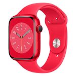 Смарт-часы Apple Watch Series 8 45mm Red Aluminum Case with Red Sport Band (MNP43UL/A)