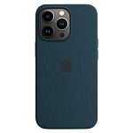 Чехол Silicone Case с MagSafe для Apple iPhone 13 Pro (6.1) Abyss Blue ААА