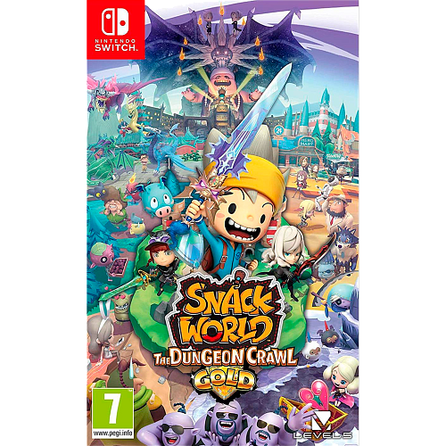 Игра Snack World the Dungeon Crawl Gold для Nintendo Switch (EN)