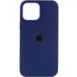 Чехол Silicone Case для Apple iPhone 14 (Deep Navy) AA