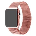 Ремешок Milanese Loop Magnetic Band для Apple Watch 42/44/45/46mm Rose Gold