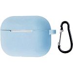 Чехол Silicone Case + Carbine для Apple AirPods Pro 2 Lilac Blue