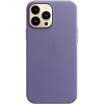 Чехол Leather Case с MagSafe для Apple iPhone 13 Pro Max (Wisteria) ААА