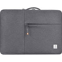 Сумка для ноутбука WiWU Alpha Double Layer Sleeve Laptop Bag for MacBook 13.3/14'' Grey (ADLSB14LG)