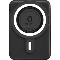 Внешний аккумулятор с беспроводной зарядкой Blueo Magnetic Wireless Power Bank 20W 10000 mAh (Black)