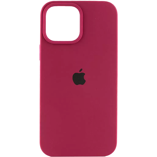 Чехол Silicone Case для Apple iPhone 14 (Marsala) AA