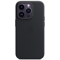 Чохол Leather Case with MagSafe для Apple iPhone 14 Pro Midnight AAA - придбати в Дніпрі, Україні: ціна, характеристики | інтернет-магазин TOUCH