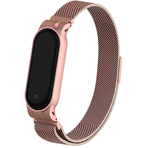 Ремінець ArmorStandart Metal Milanese Magnetic Band для Xiaomi Mi Band 5 Rose Gold (ARM57183) - придбати в Дніпрі, Україні: ціна, характеристики | інтернет-магазин TOUCH