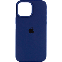 Чехол Silicone Case для Apple iPhone 14 Pro Max (Deep Navy) AA Чехол Silicone Case для Apple iPhone 14 Pro Max (Deep Navy) AA