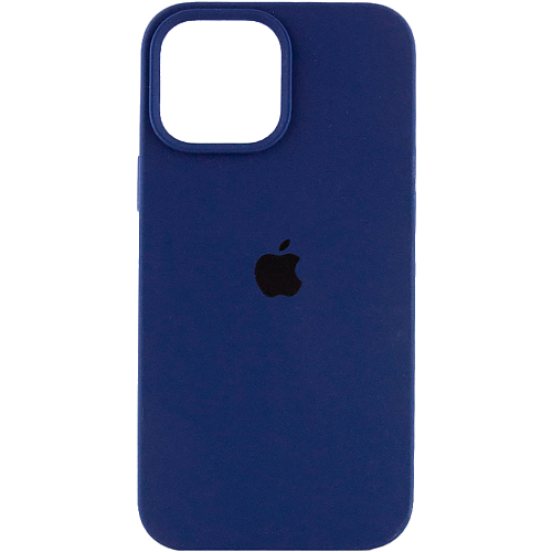 Чехол Silicone Case для Apple iPhone 14 Pro Max (Deep Navy) AA