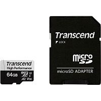 Карта пам'яті Transcend microSDXC 330S 64GB Class 10 UHS-I U3 + adapter SD (TS64GUSD330S) - придбати в Дніпрі, Україні: ціна, характеристики | інтернет-магазин TOUCH Карта пам'яті Transcend microSDXC 330S 64GB Class 10 UHS-I U3 + adapter SD (TS64GUSD330S) - придбати в Дніпрі, Україні: ціна, характеристики | інтернет-магазин TOUCH