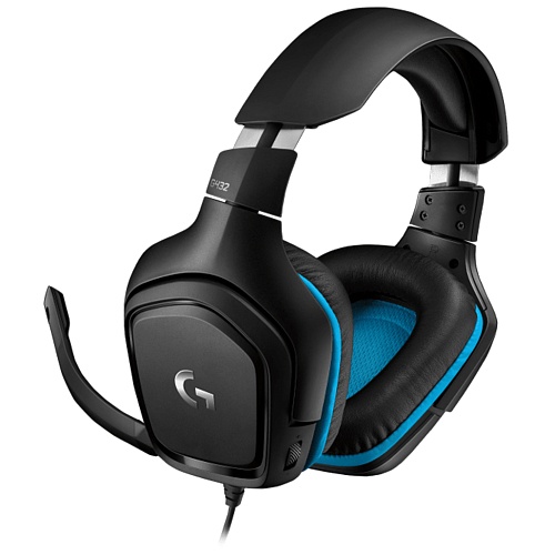 Игровые наушники Logitech Wired Gaming Headset G432 (981-000770) Black