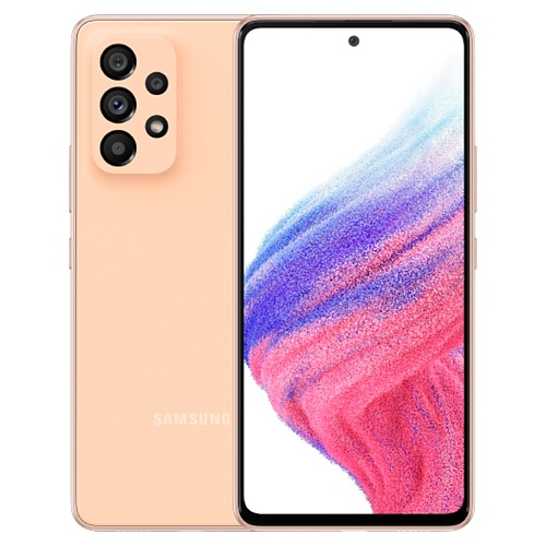Смартфон Samsung Galaxy A53 5G 8/256GB Peach (SM-A536BZOL)