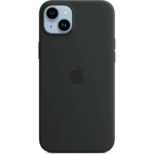 Чехол Silicone Case с MagSafe для Apple iPhone 14 Plus (Midnight) ААА