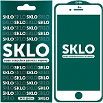 Защитное стекло SKLO 5D Full Glue Pac для Apple iPhone 7 Plus/8 Plus (White)