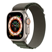 Смарт-часы Apple Watch Ultra 49mm Titanium Case with Green Alpine Loop Small (MNHC3/MNHJ3) Смарт-часы Apple Watch Ultra 49mm Titanium Case with Green Alpine Loop Small (MNHC3/MNHJ3)