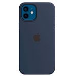 Чохол Silicone Case для Apple iPhone 12/12 Pro (Deep Navy) АА