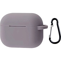 Чохол Silicone Case + Carbine для Apple AirPods Pro 2 Lavender Gray - придбати в Дніпрі, Україні: ціна, характеристики | інтернет-магазин TOUCH