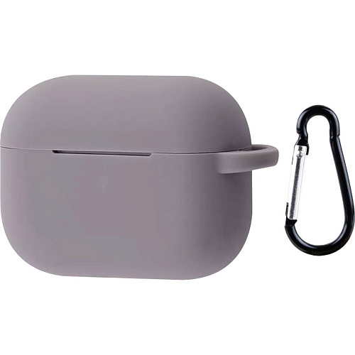 Чехол Silicone Case + Carbine для Apple AirPods Pro 2 Lavender Gray