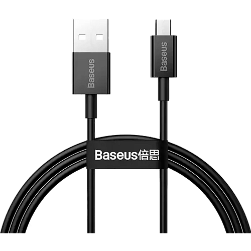 Кабель Baseus Superior Series Fast Charging Micro-USB 2A 1m (CAMYS-01) Black