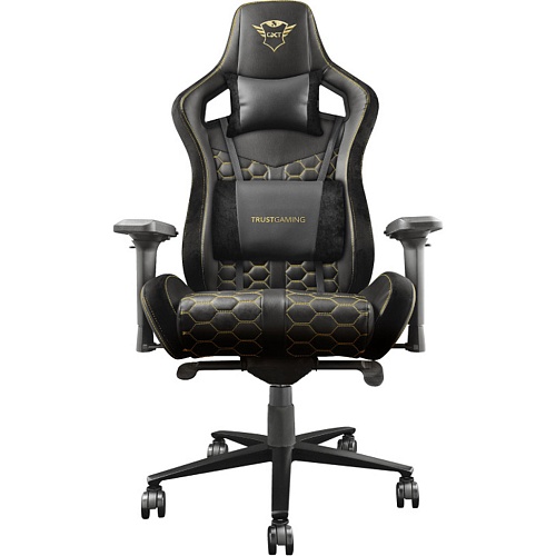 Геймерське крісло Trust GXT 712 Resto Pro Black (23784) - придбати в Дніпрі, Україні: ціна, характеристики | інтернет-магазин TOUCH