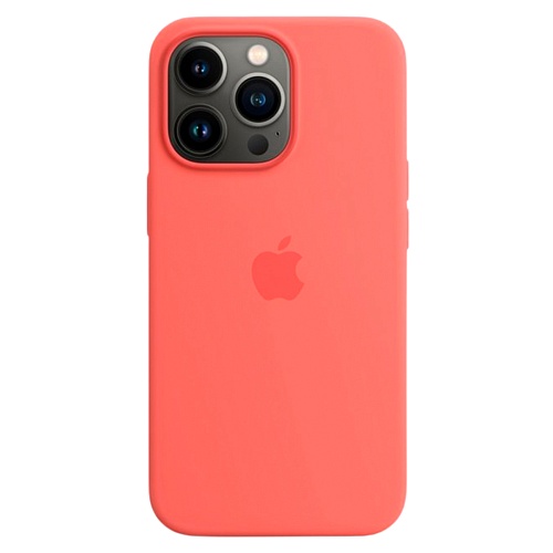 Чехол Silicone Case с MagSafe для Apple iPhone 13 Pro (6.1) Pink Pomelo ААА