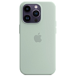 Чехол Silicone Case with MagSafe для Apple iPhone 14 Pro Succulent AAA
