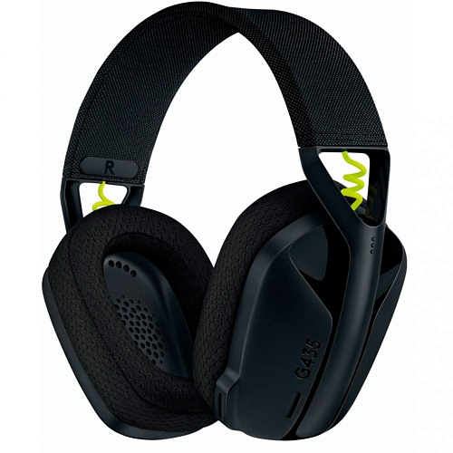 Ігрові навушники Logitech G435 Ligtspeed Wireless Gaming Headset Black (981-001050) - придбати в Дніпрі, Україні: ціна, характеристики | інтернет-магазин TOUCH