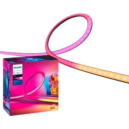 Светодиодная лента для подсветки телевизора Philips Hue Play Gradient Lightstrip Ambilight TV 55 - 60 дюймов (8718699784751)